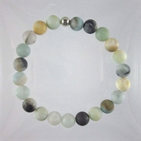 Matte Amazonite 8mm Classic Elastic Bracelet