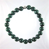 Malachite 8mm Classic Elastic Bracelet