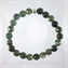 Moss Agate Faceted 8mm Classic Elastic Bracelet