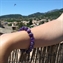 Dogtooth Amethyst 10mm Classic Elastic Bracelet