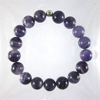 Dogtooth Amethyst 10mm Classic Elastic Bracelet