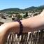 Amethyst Faceted 10mm Classic Elastic Bracelet