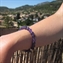 Amethyst 8mm Classic Elastic Bracelet