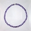 Amethyst Faceted 4mm Classic Elastic Bracelet