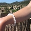 Rose Quartz 8mm Classic Elastic Bracelet