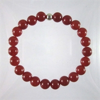 Red Agate 8mm Classic Elastic Bracelet