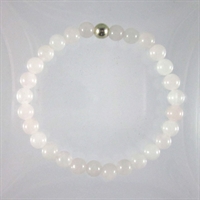 Rose Quartz 6mm Classic Elastic Bracelet