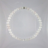 Rose Quartz 4mm Classic Elastic Bracelet