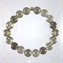 Smokey Quartz Faceted 10mm Classic Elastic Bracelet