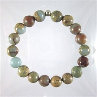 Imperial Jasper 10mm Classic Elastic Bracelet