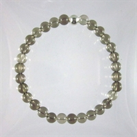 Smokey Quartz 6mm Classic Elastic Bracelet