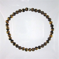 Tigers Eye 4mm Classic Elastic Bracelet