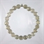 Grey Agate Faceted 8mm Classic Elastic Bracelet