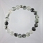 Tourmalinated Quartz Faceted 8mm Classic Elastic Bracelet