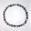 Grey Crazy Agate 6mm Classic Elastic Bracelet