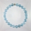 Aquamarine 8mm Classic Elastic Bracelet