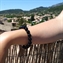 Onyx Faceted 10mm Classic Elastic Bracelet