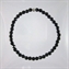 Onyx Faceted 4mm Classic Elastic Bracelet