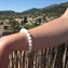 Mother Of Pearl 8mm Classic Elastic Bracelet