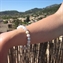 Morganite 8mm Classic Elastic Bracelet