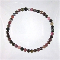 Tourmaline 4mm Classic Elastic Bracelet