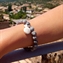 Grey Crazy Agate Kiara Bracelet