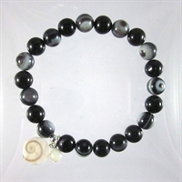 Black Agate Kiara Bracelet