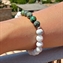 African Turquoise Luna Bracelet