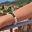 African Jade Luna Bracelet