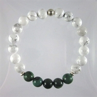 African Jade Luna Bracelet