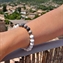 Grey Crazy Agate Luna Bracelet