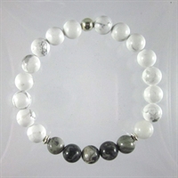 Grey Crazy Agate Luna Bracelet