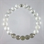 Grey Agate Faceted Luna Bracelet