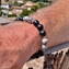 Grey Crazy Agate Rafa Bracelet