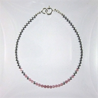 Pink Tourmaline Faceted Estela Bracelet