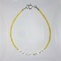 Yellow Jade Jazmin Bracelet