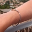 African Agate with Pink Opal Noa Bracelet