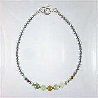 Burma Jade with Indian Agate Noa Bracelet