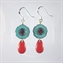 Coral Marisa Earrings