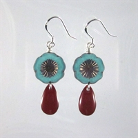 Red Marisa Earrings