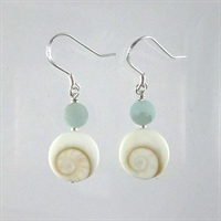 Matte Amazonite Evia Earrings