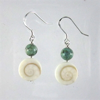 African Turquoise Evia Earrings