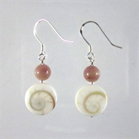 Rhodonite Evia Earrings