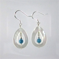 Apatite Faceted Cimona Earrings