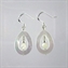 Mother Of Pearl Faceted Cimona Earrings