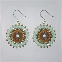 Mustard & Mint Noemi Earrings