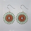 Orange & Mint Noemi Earrings