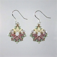 Pink & Cream Natalia Earrings