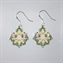 Cream & Sage Natalia Earrings