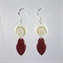 Red Aina Earrings